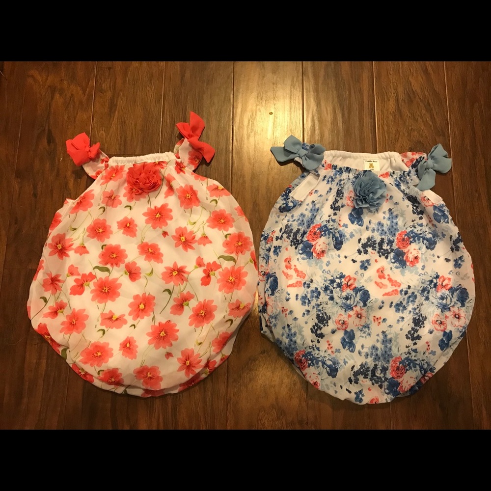 Floral Romper Dresses